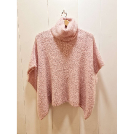 CHALECO MOHAIR CUELLO ALTO