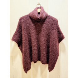 CHALECO MOHAIR CUELLO ALTO