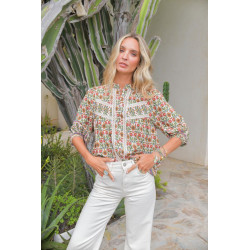 BLUSA HARLOWE PRINT  JAASE