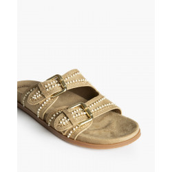 SANDALIA DOBLE HEBILLA