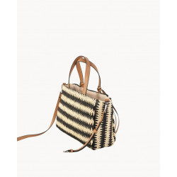 Bolso Tote de Fibra Natural que combina estilo atemporal y funcionalidad. Ideal para tu día a día o eventos especiales, este bol
