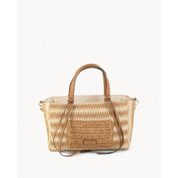 Bolso Tote de Fibra Natural que combina estilo atemporal y funcionalidad. Ideal para tu día a día o eventos especiales, este bol