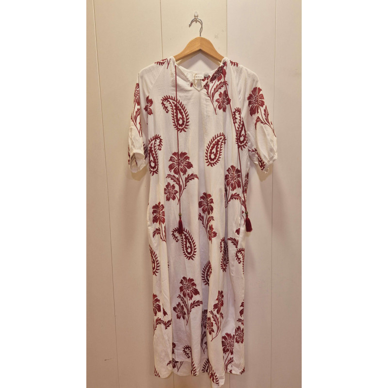 VESTIDO KAFTAN BORDADO