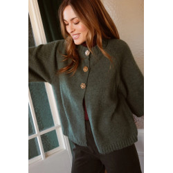 CARDIGAN VIOLETA LUNA LLENA