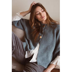 CARDIGAN VIOLETA LUNA LLENA