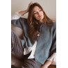 CARDIGAN VIOLETA LUNA LLENA