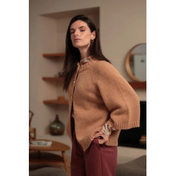 CARDIGAN VIOLETA LUNA LLENA