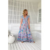 VESTIDO LARGO JAASE DAYDREAMER PRINT ROMI