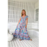VESTIDO LARGO JAASE DAYDREAMER PRINT ROMI