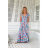 VESTIDO LARGO JAASE DAYDREAMER PRINT ROMI