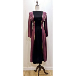 VESTIDO LARGO DETALLE HOMBRERAS