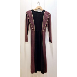 VESTIDO LARGO DETALLE HOMBRERAS